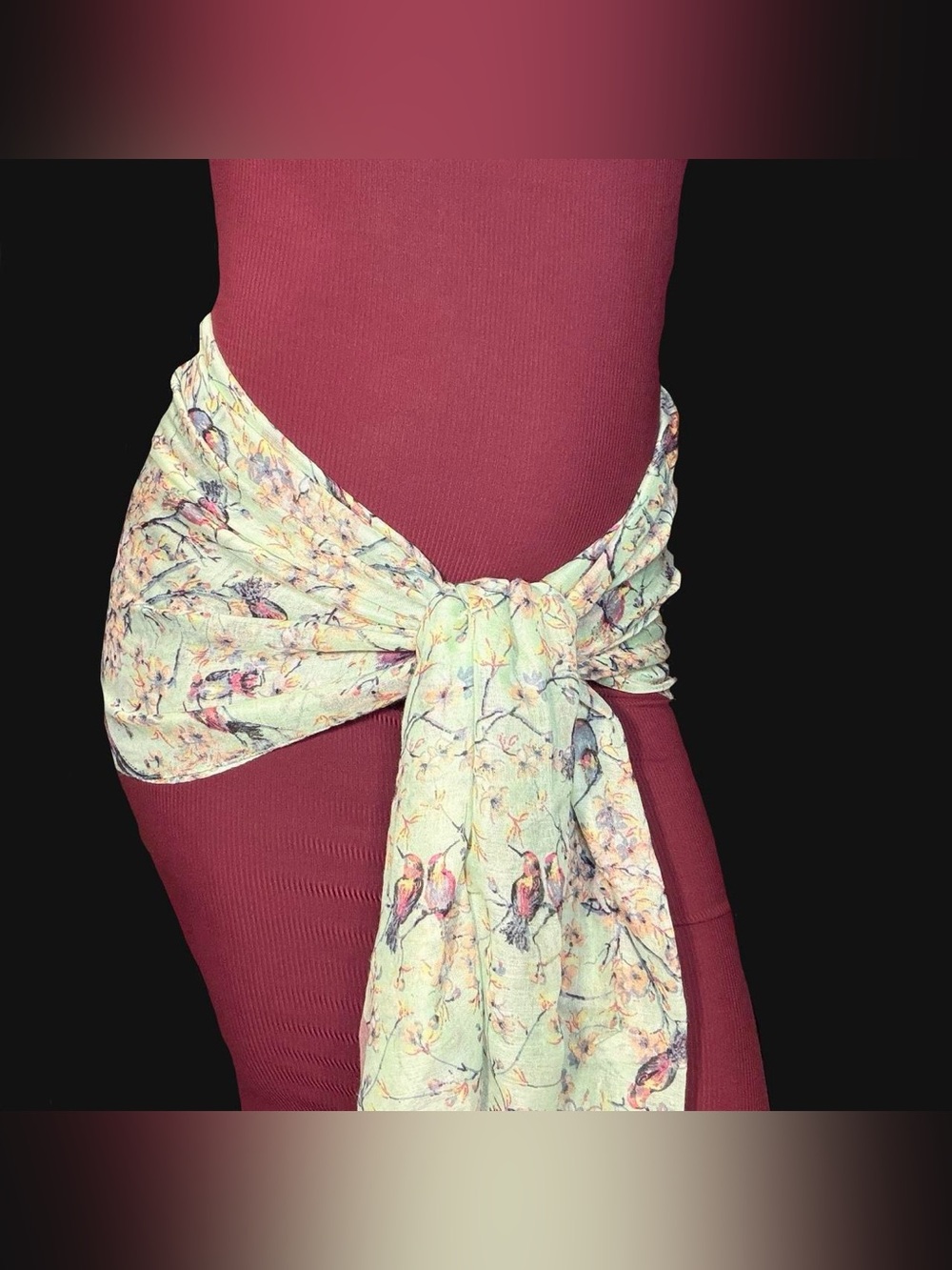 Mermaid Fairy Floral Scarf Belt!